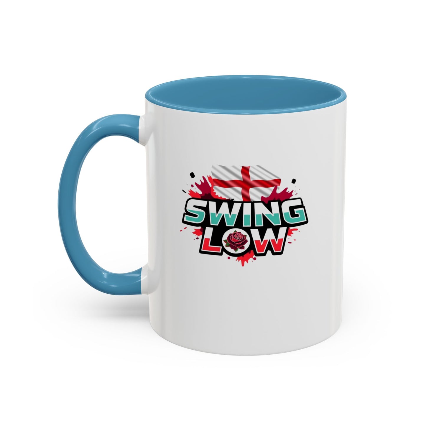 Swing Low 2 England Rugby White 11oz Mug