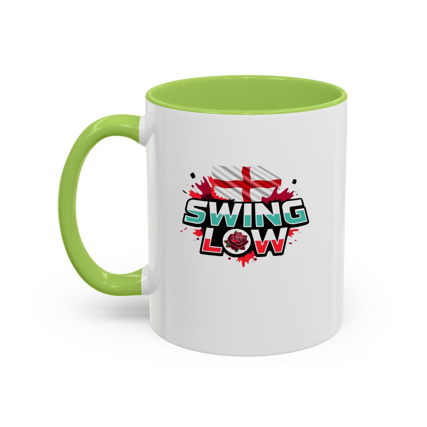 Swing Low 2 England Rugby White 11oz Mug