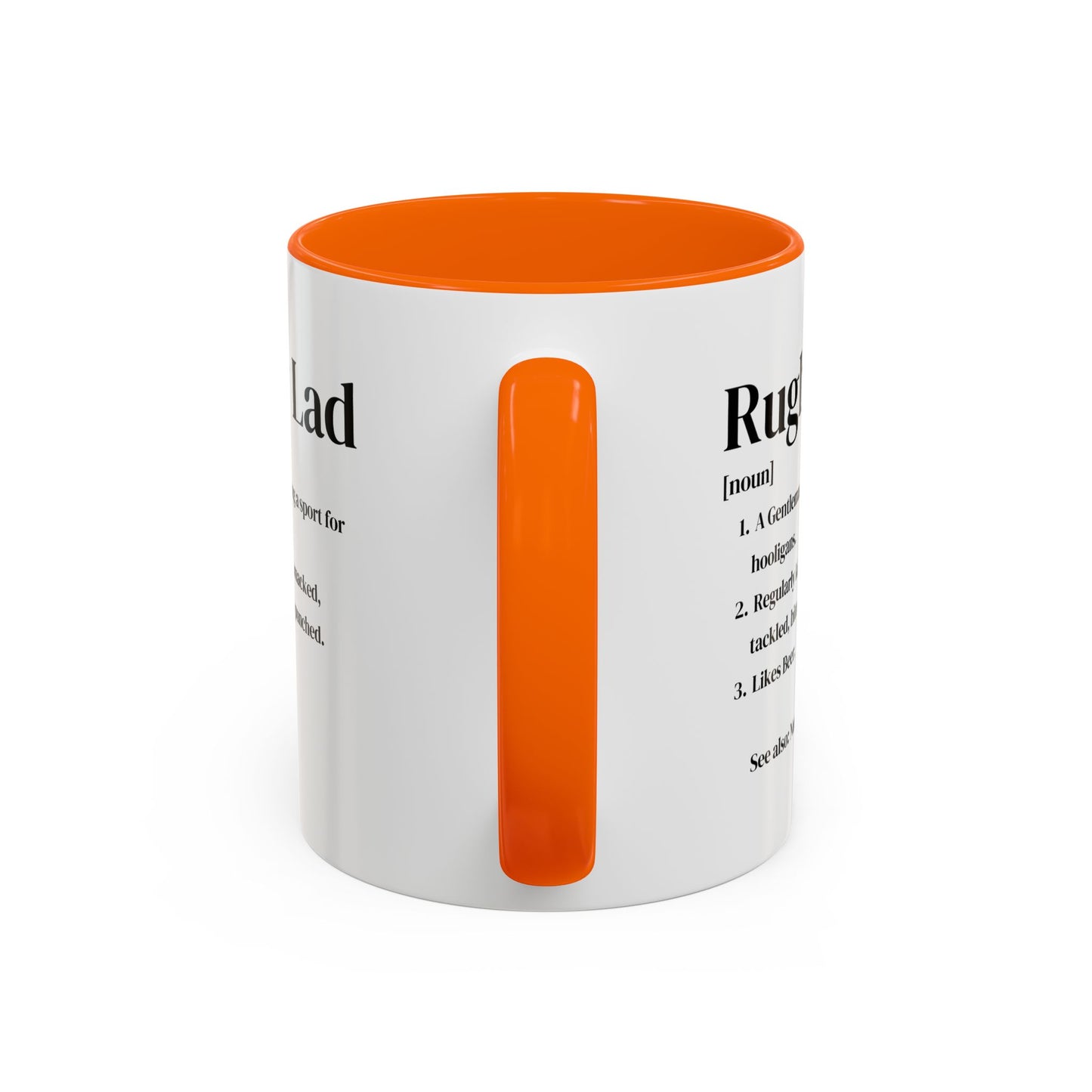 Rugby Lad Definition White 11oz Mug