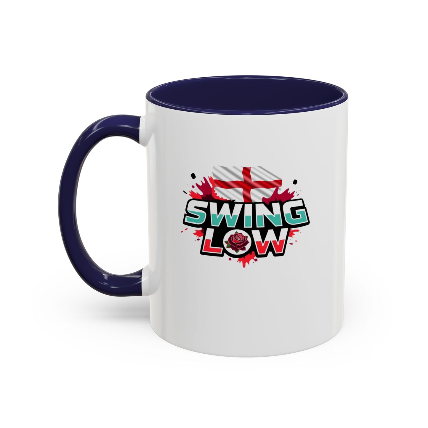 Swing Low 2 England Rugby White 11oz Mug