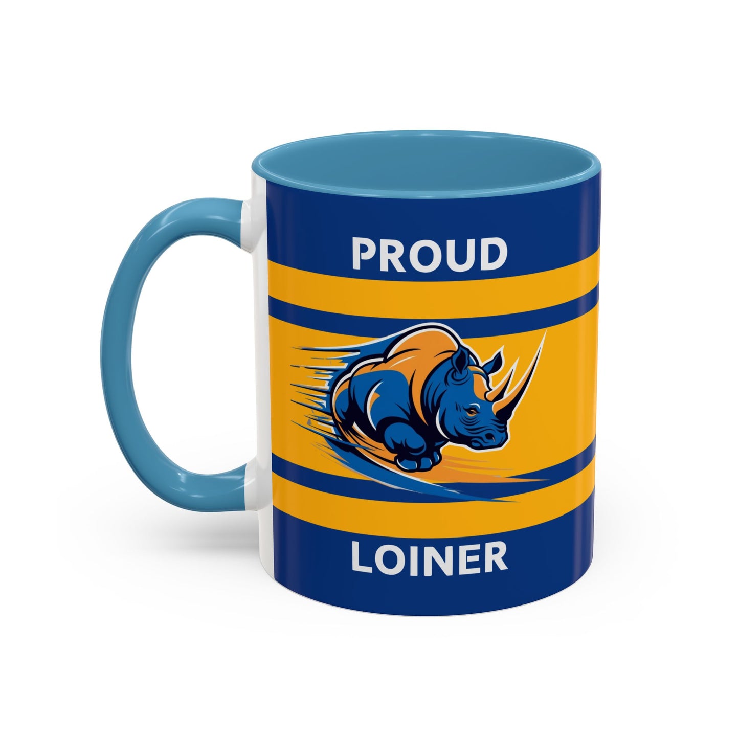 "Proud Loiner" Leeds Rhinos Rugby League 11oz Mug