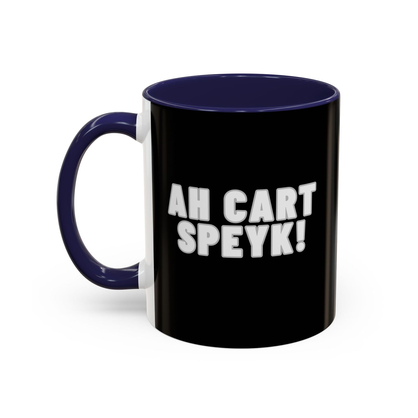 AH CART SPEYK! Black 11oz Mug