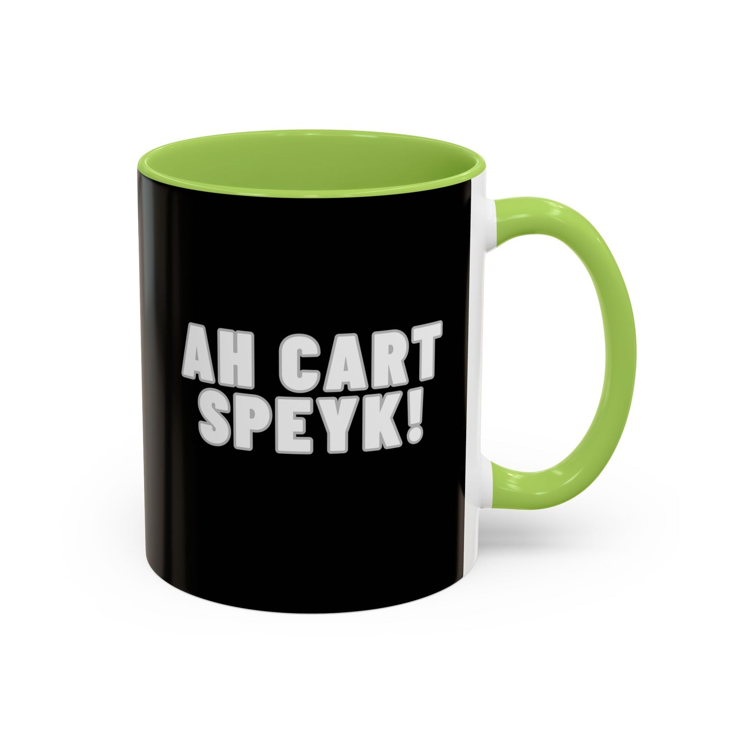 AH CART SPEYK! Black 11oz Mug