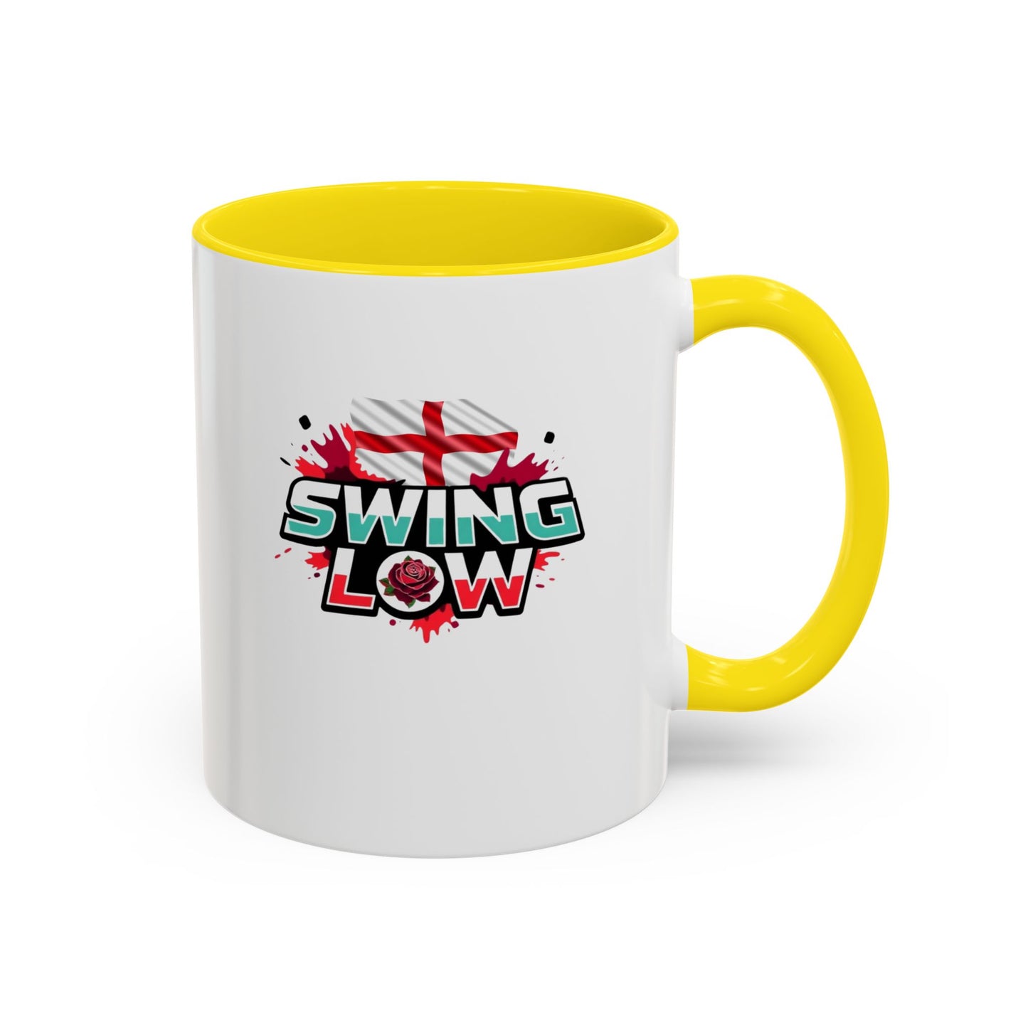 Swing Low 2 England Rugby White 11oz Mug