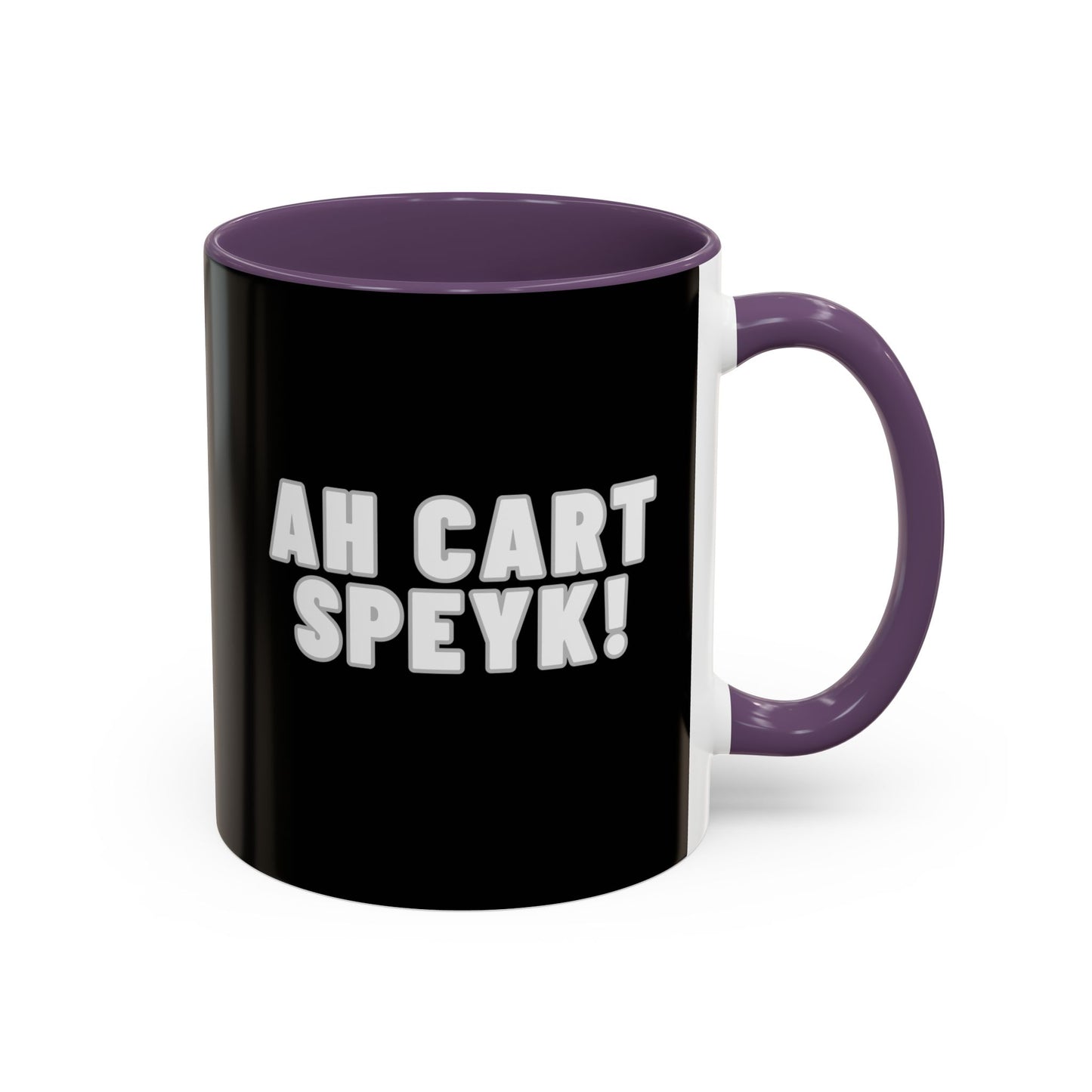 AH CART SPEYK! Black 11oz Mug