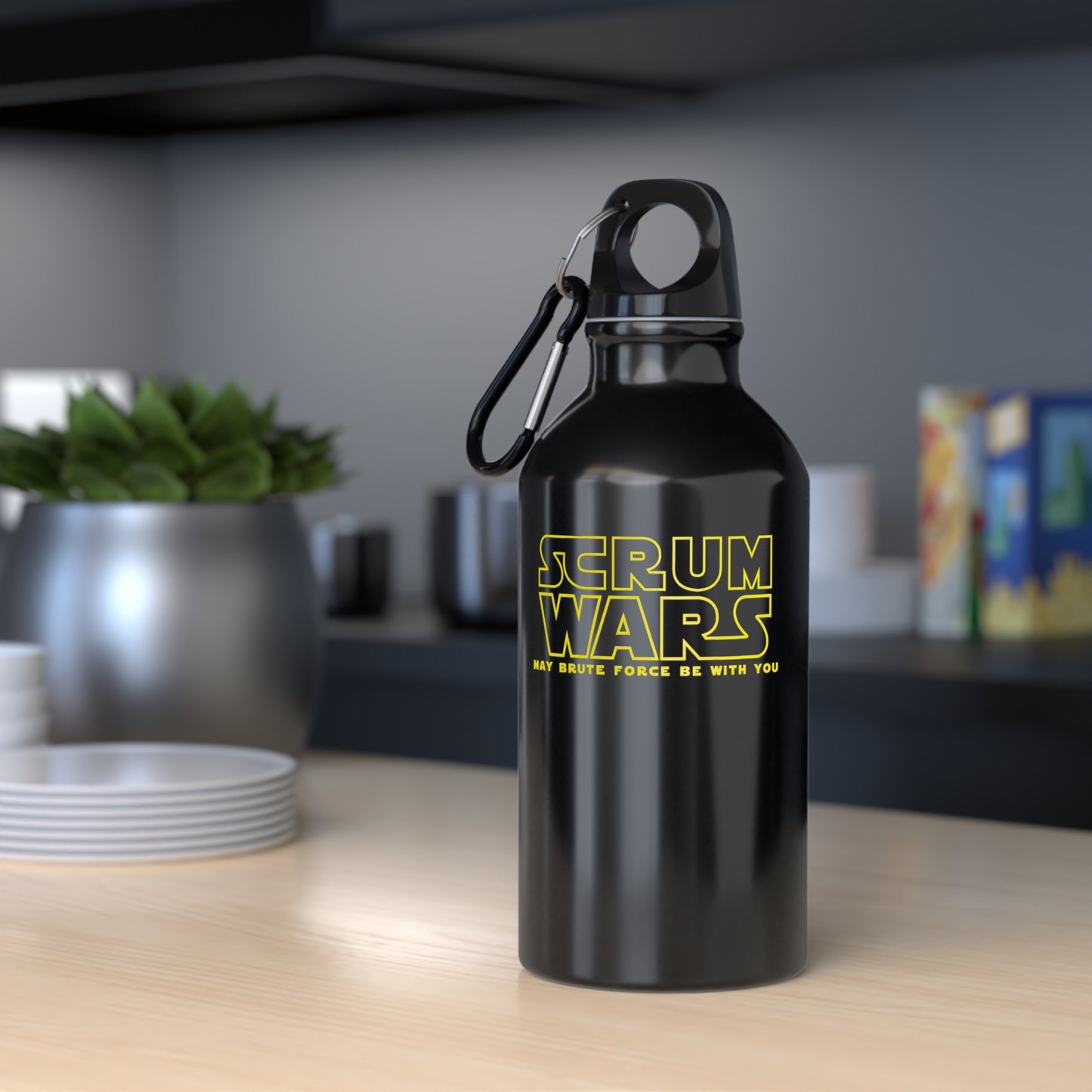 Scrum Wars "May brute force be with you" Oregon Sport Bottle