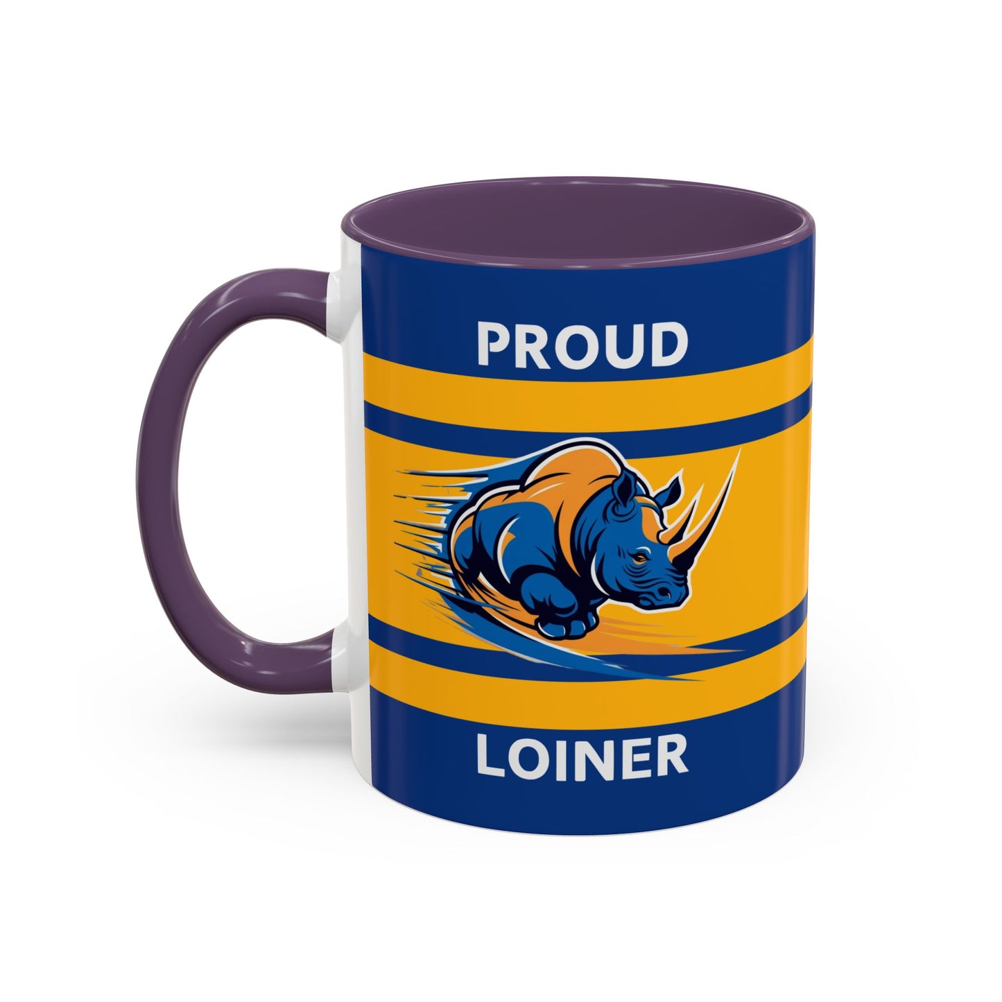 "Proud Loiner" Leeds Rhinos Rugby League 11oz Mug