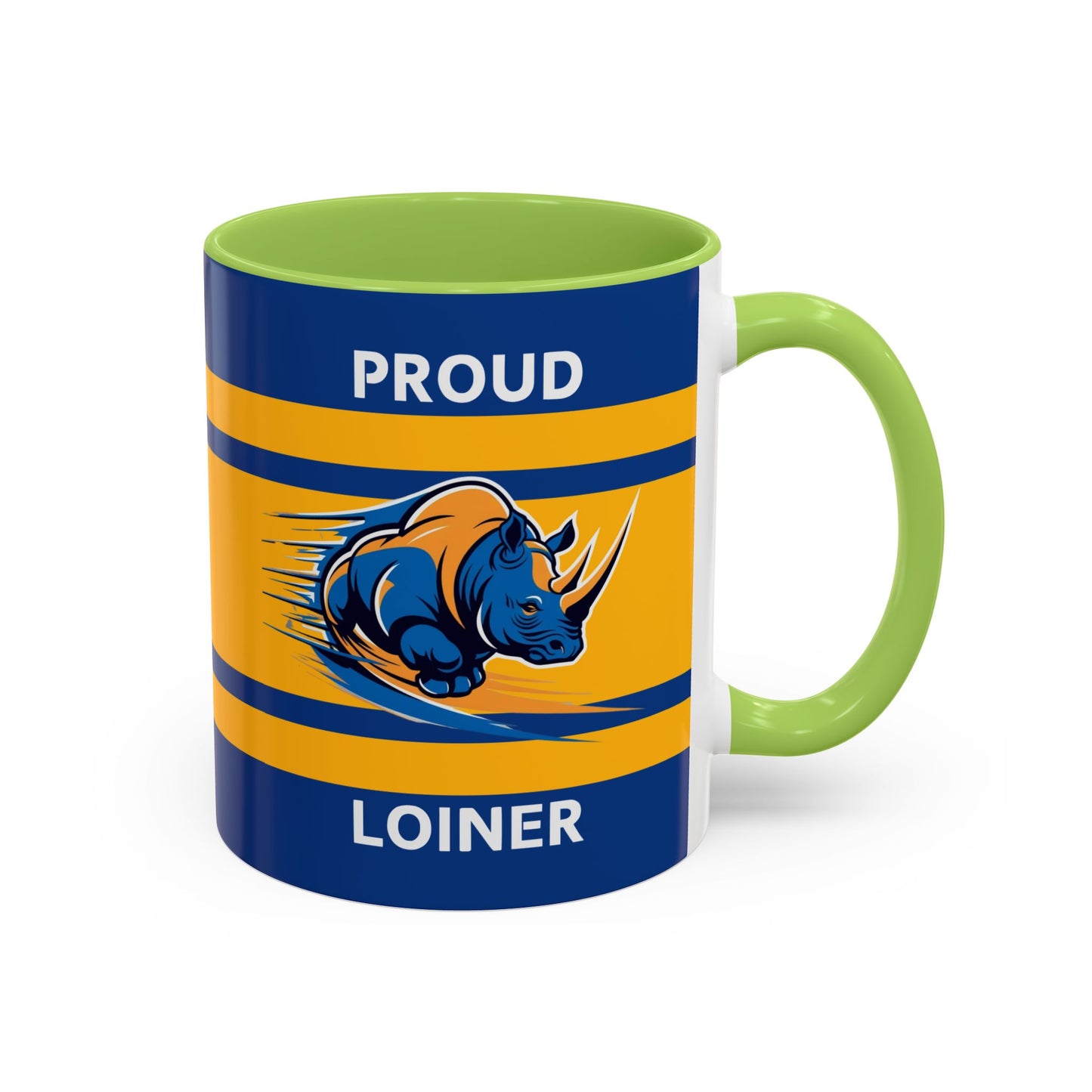 "Proud Loiner" Leeds Rhinos Rugby League 11oz Mug