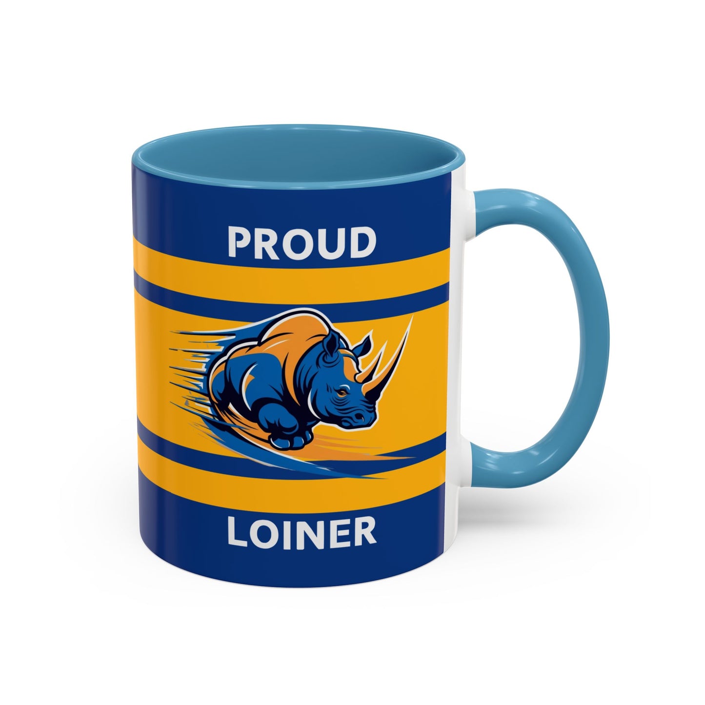 "Proud Loiner" Leeds Rhinos Rugby League 11oz Mug