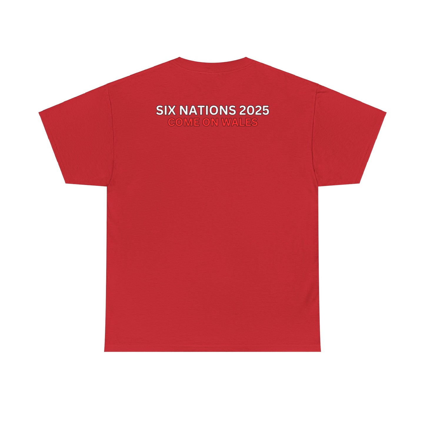 Welsh Dragon Rugby Six Nations 2025 T Shirt