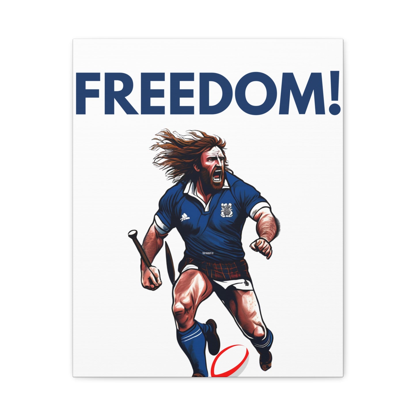 Freedom Scotland Matte Canvas, 1.25"