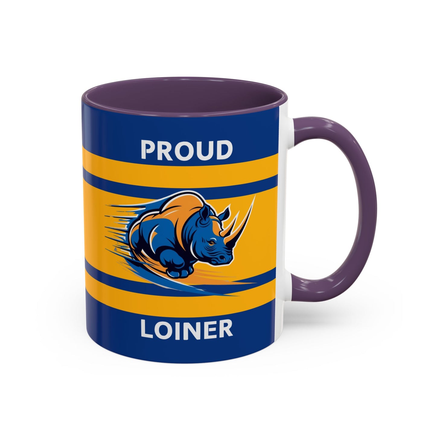 "Proud Loiner" Leeds Rhinos Rugby League 11oz Mug