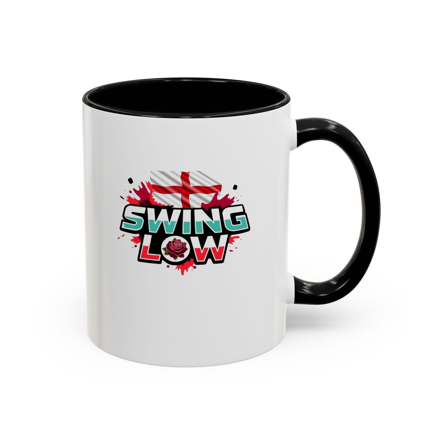 Swing Low 2 England Rugby White 11oz Mug