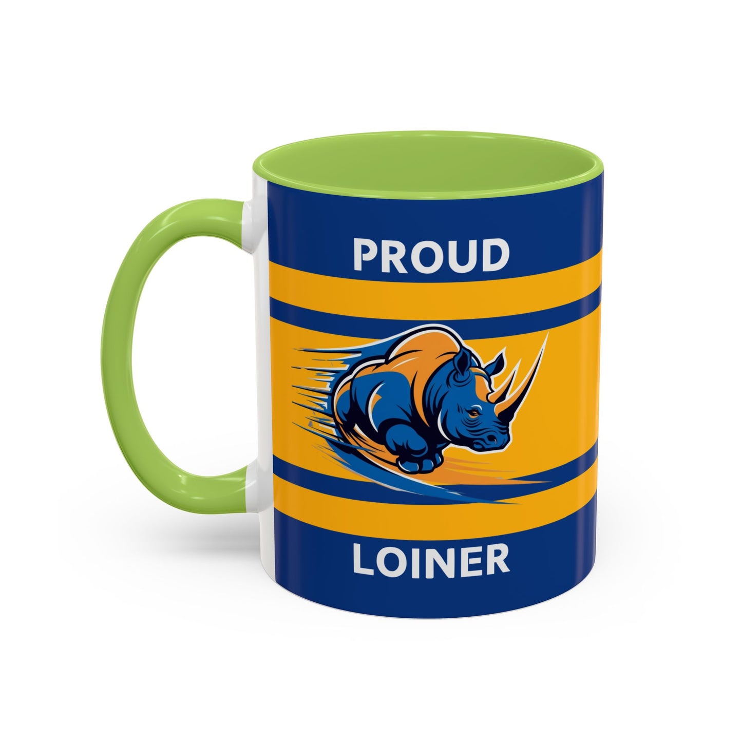 "Proud Loiner" Leeds Rhinos Rugby League 11oz Mug