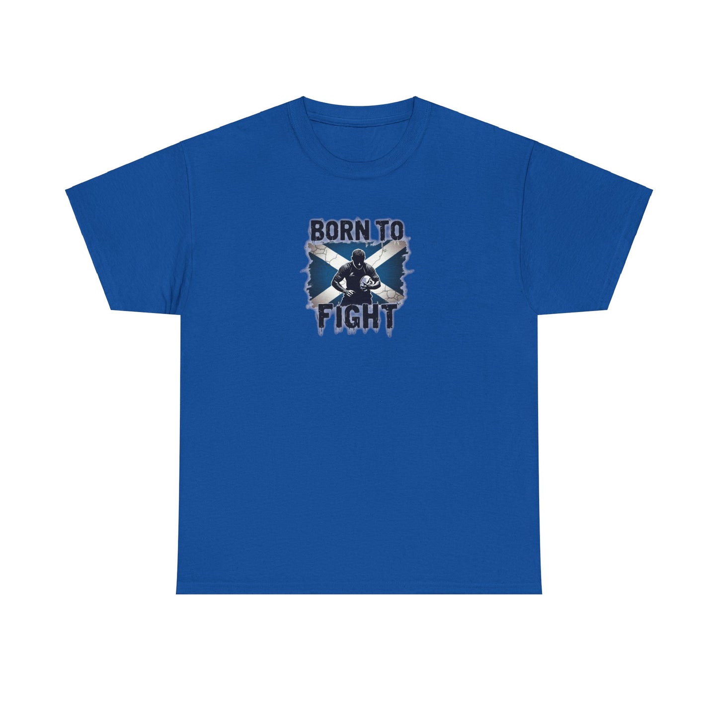 Born to Fight Scotland Rugby Six Nations 2025 T Shirt