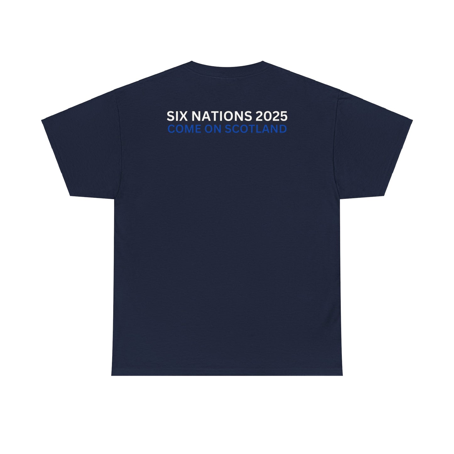 Born to Fight Scotland Rugby Six Nations 2025 T Shirt