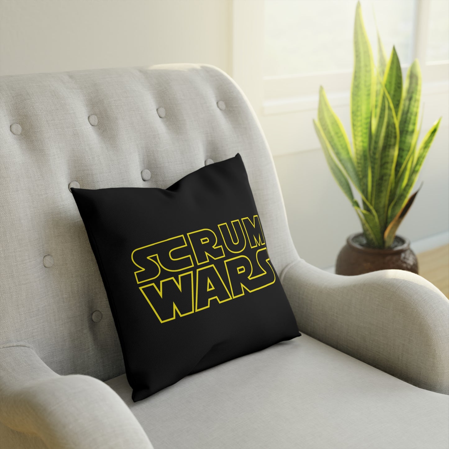 Scrum Wars Throw Cushion