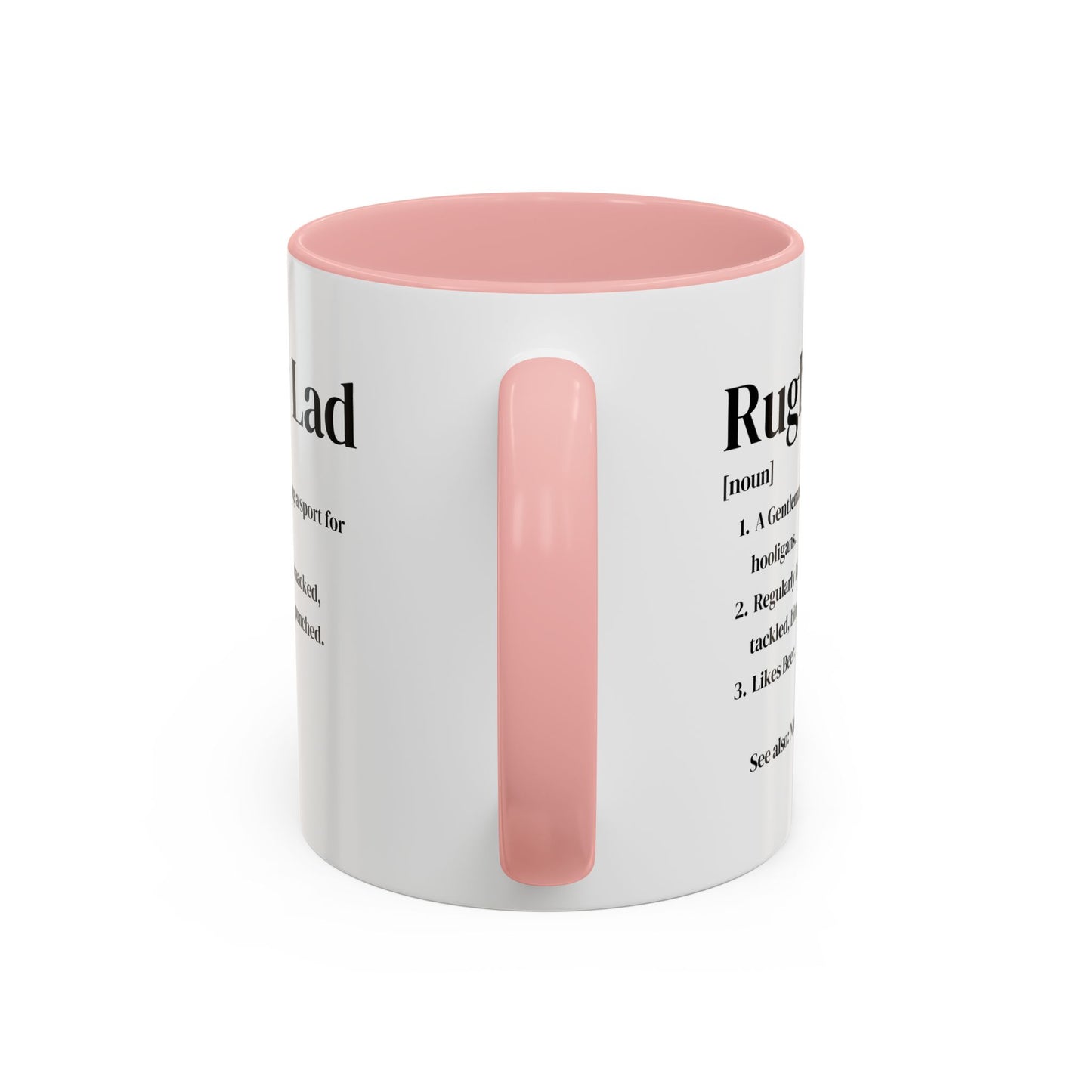 Rugby Lad Definition White 11oz Mug