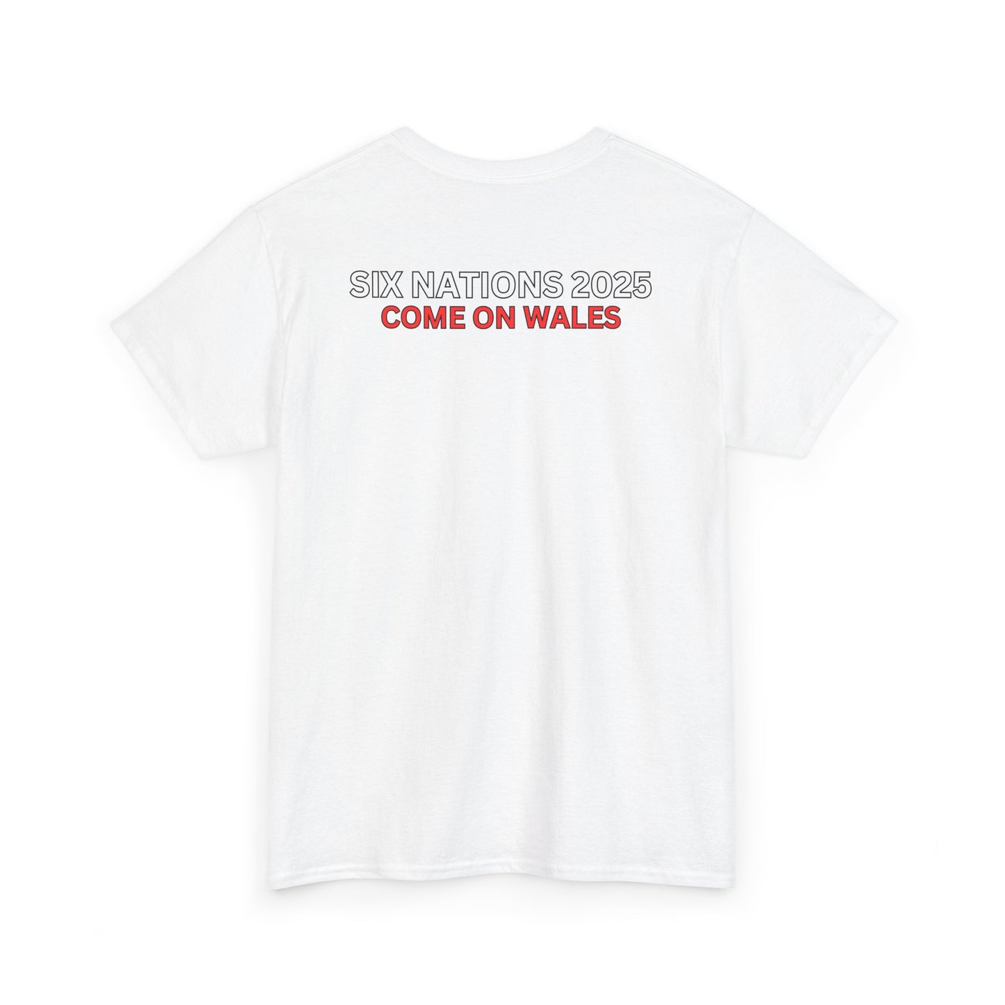 Welsh Dragon Rugby Six Nations 2025 T Shirt