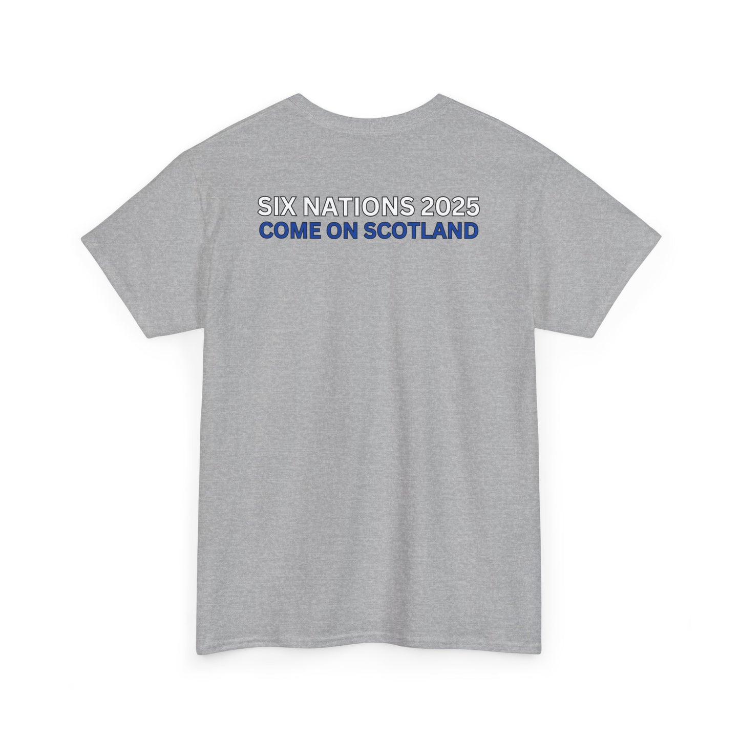 Born to Fight Scotland Rugby Six Nations 2025 T Shirt