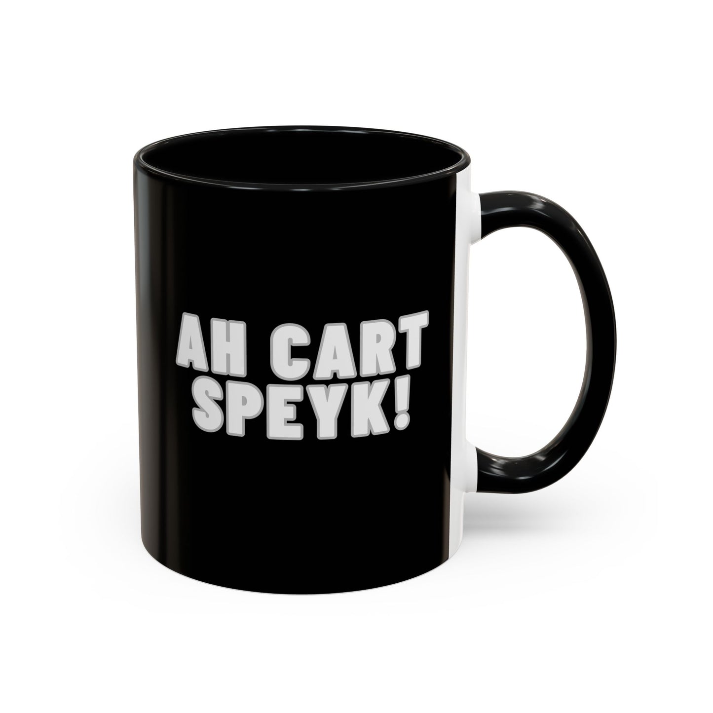 AH CART SPEYK! Black 11oz Mug