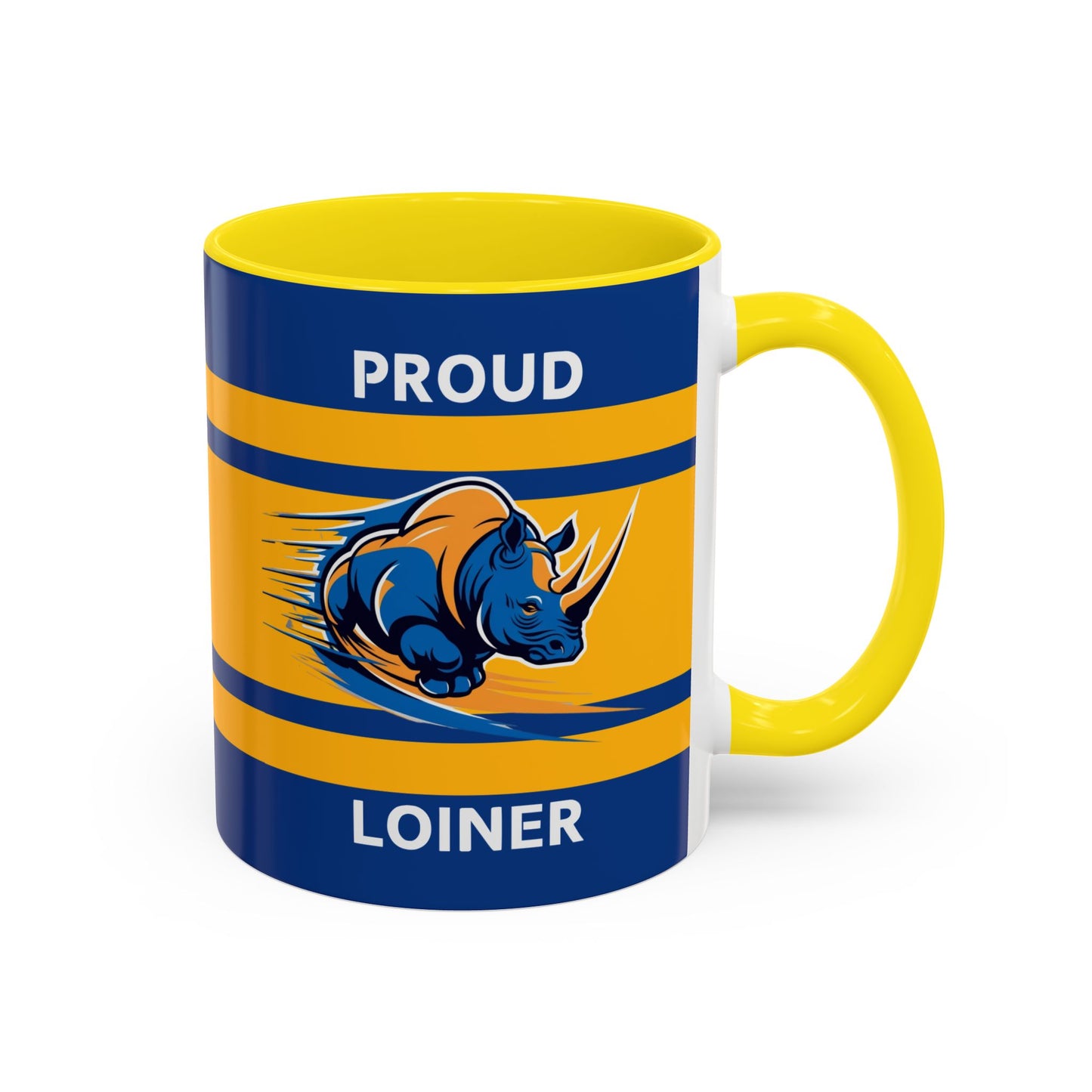 "Proud Loiner" Leeds Rhinos Rugby League 11oz Mug