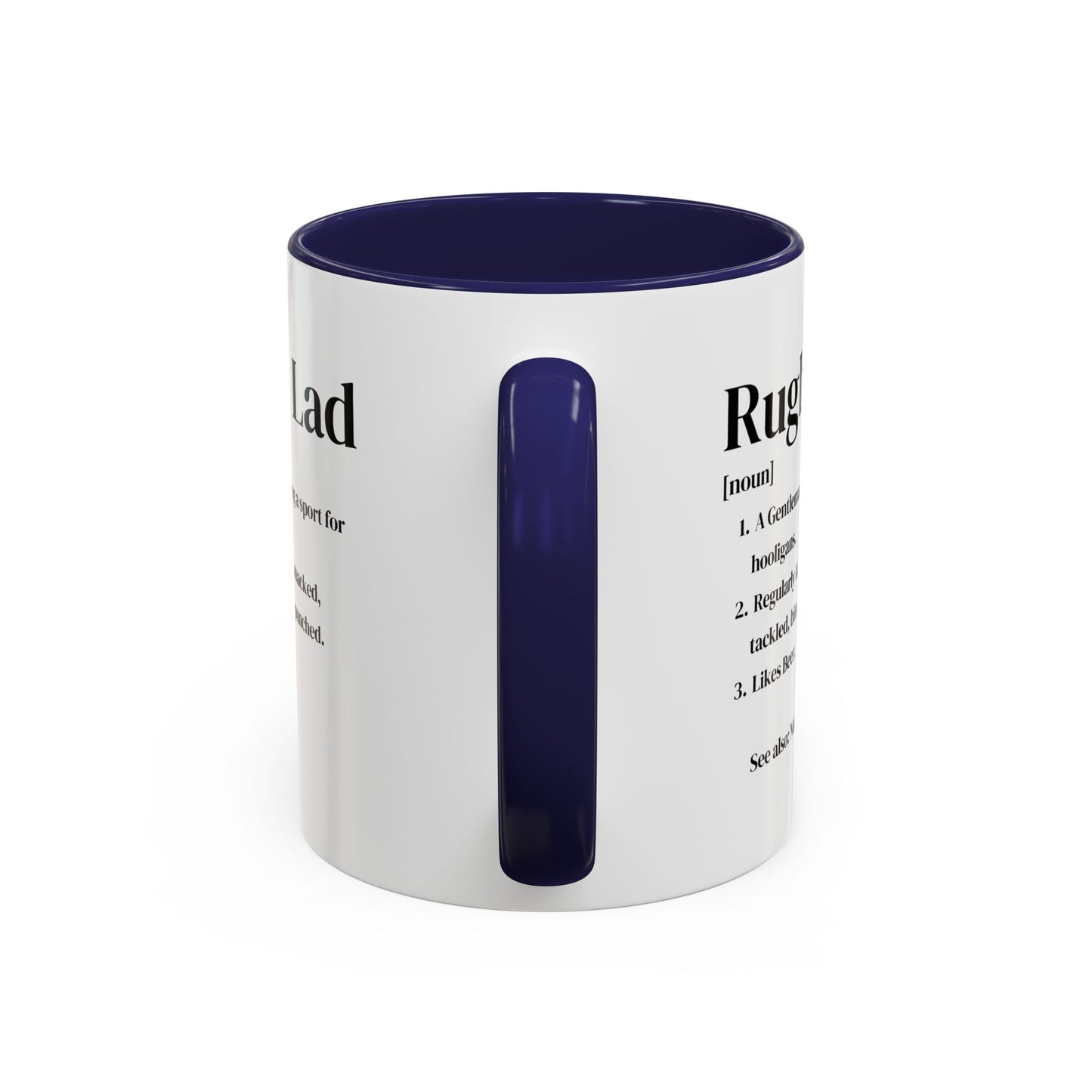 Rugby Lad Definition White 11oz Mug