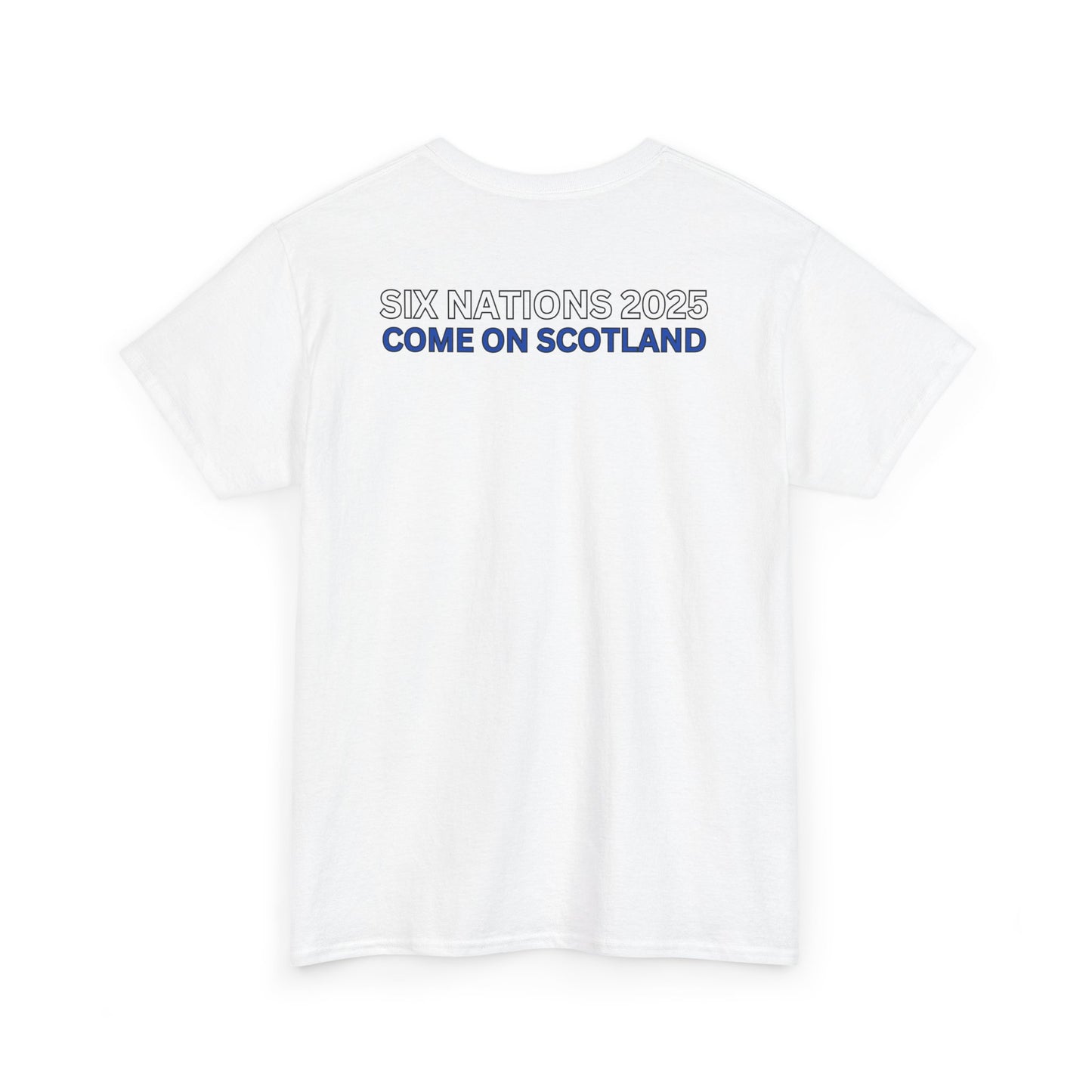 Born to Fight Scotland Rugby Six Nations 2025 T Shirt