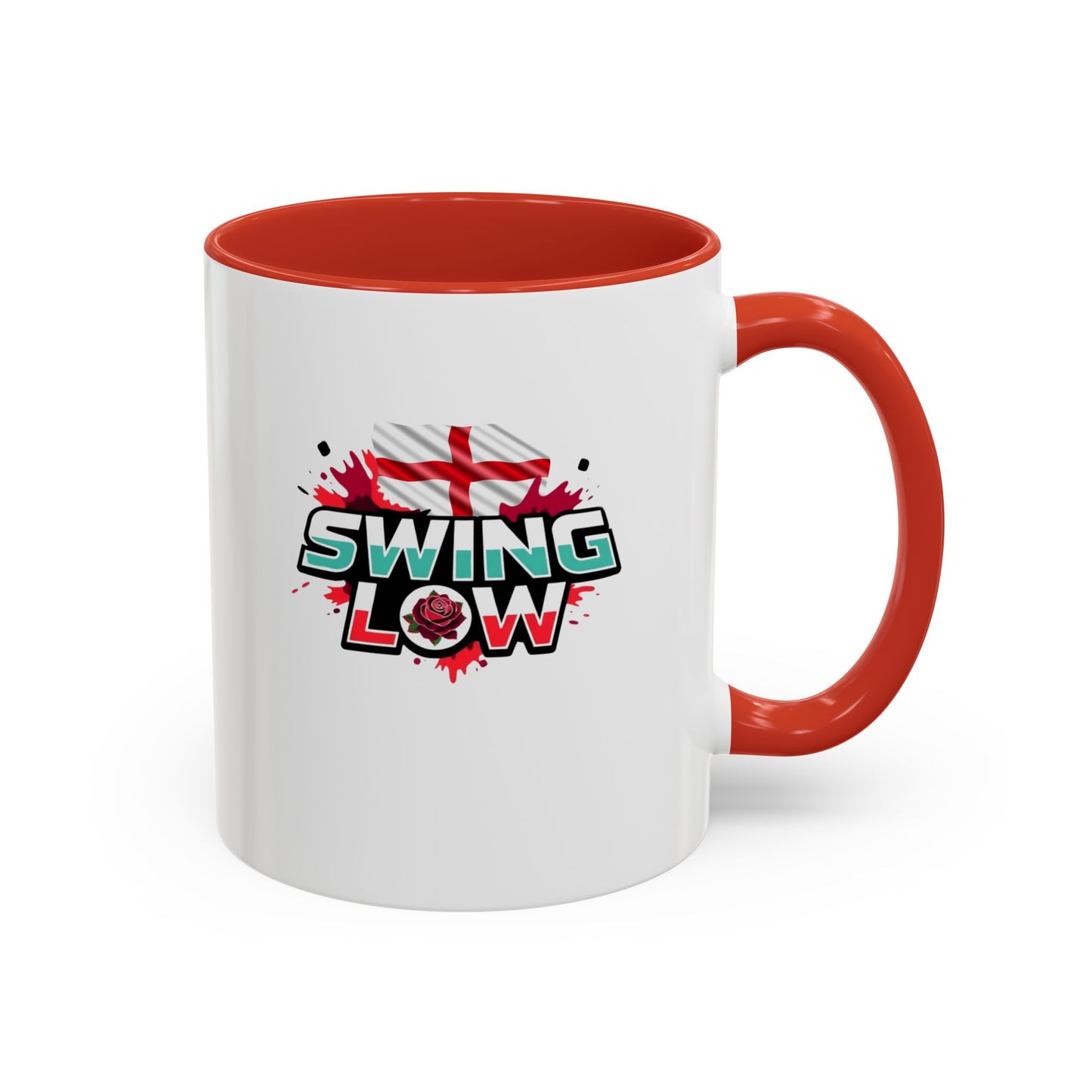 Swing Low 2 England Rugby White 11oz Mug