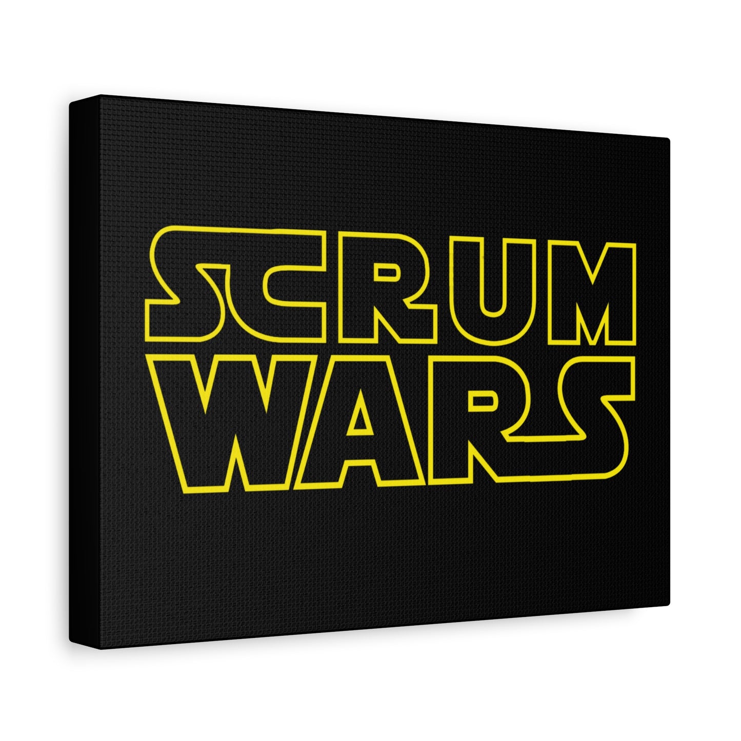 Scrum Wars Matte Canvas 1.25"