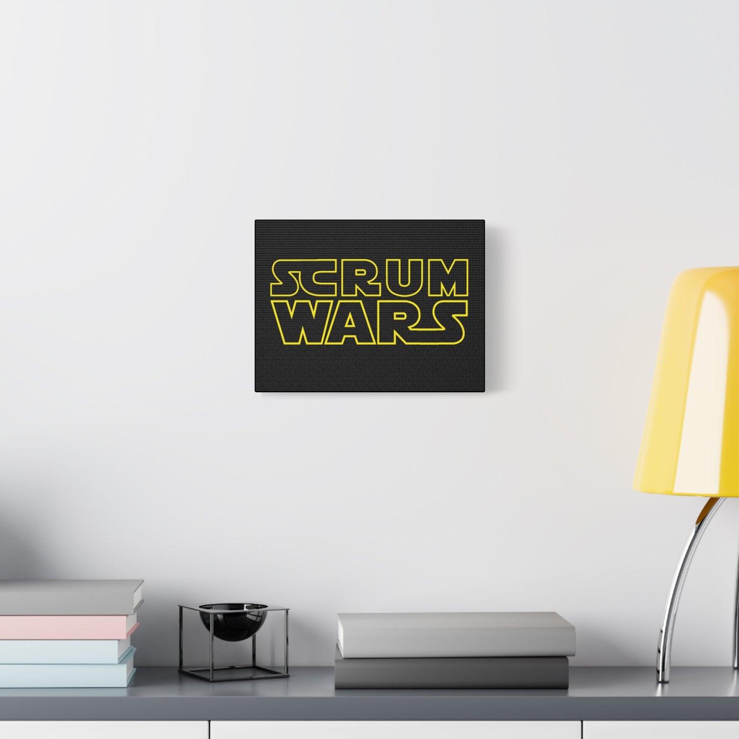 Scrum Wars Matte Canvas 1.25"