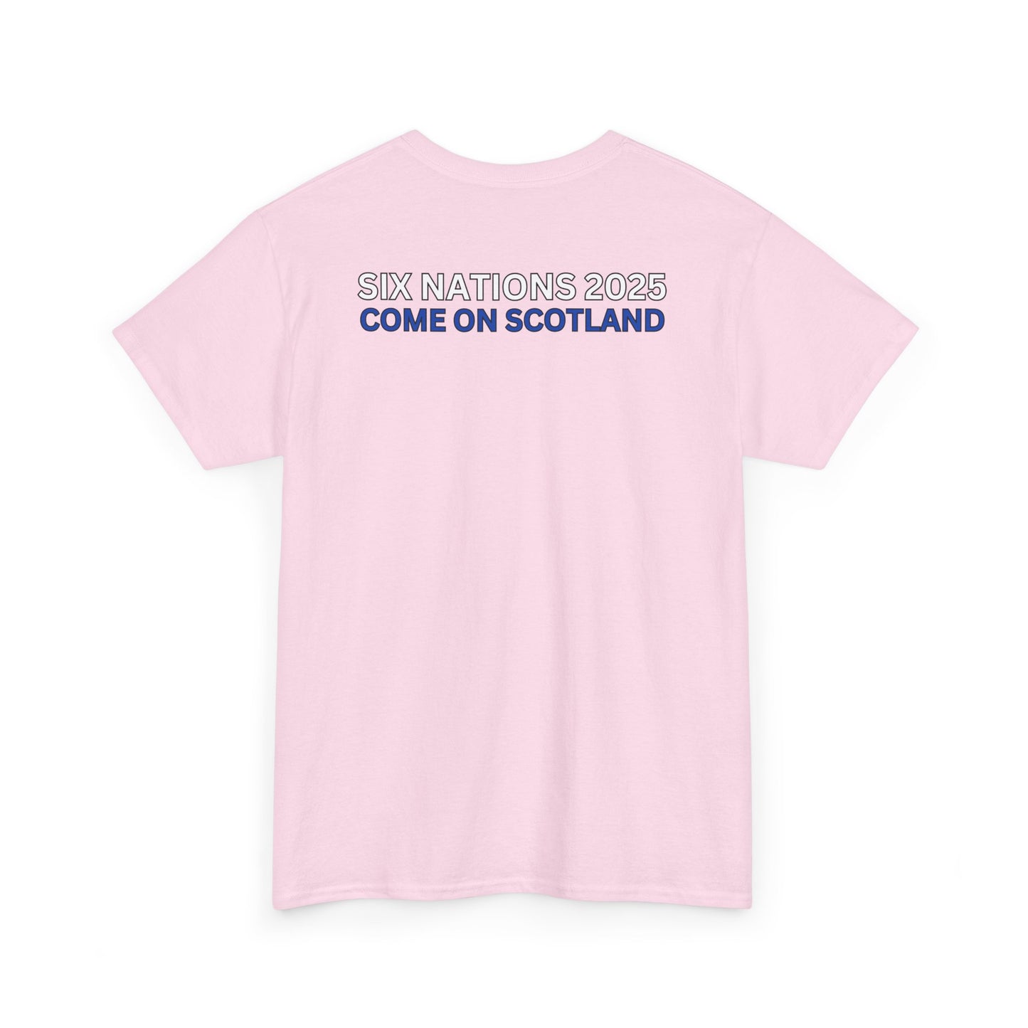 Born to Fight Scotland Rugby Six Nations 2025 T Shirt