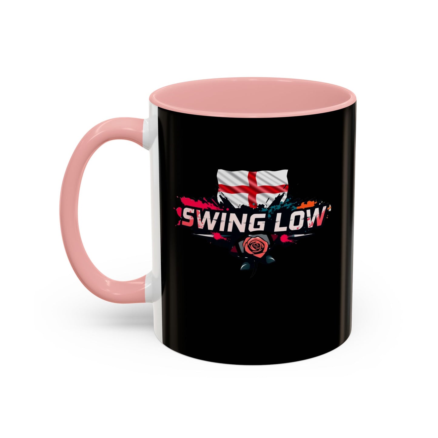 Swing Low England Rugby Black 11oz Mug