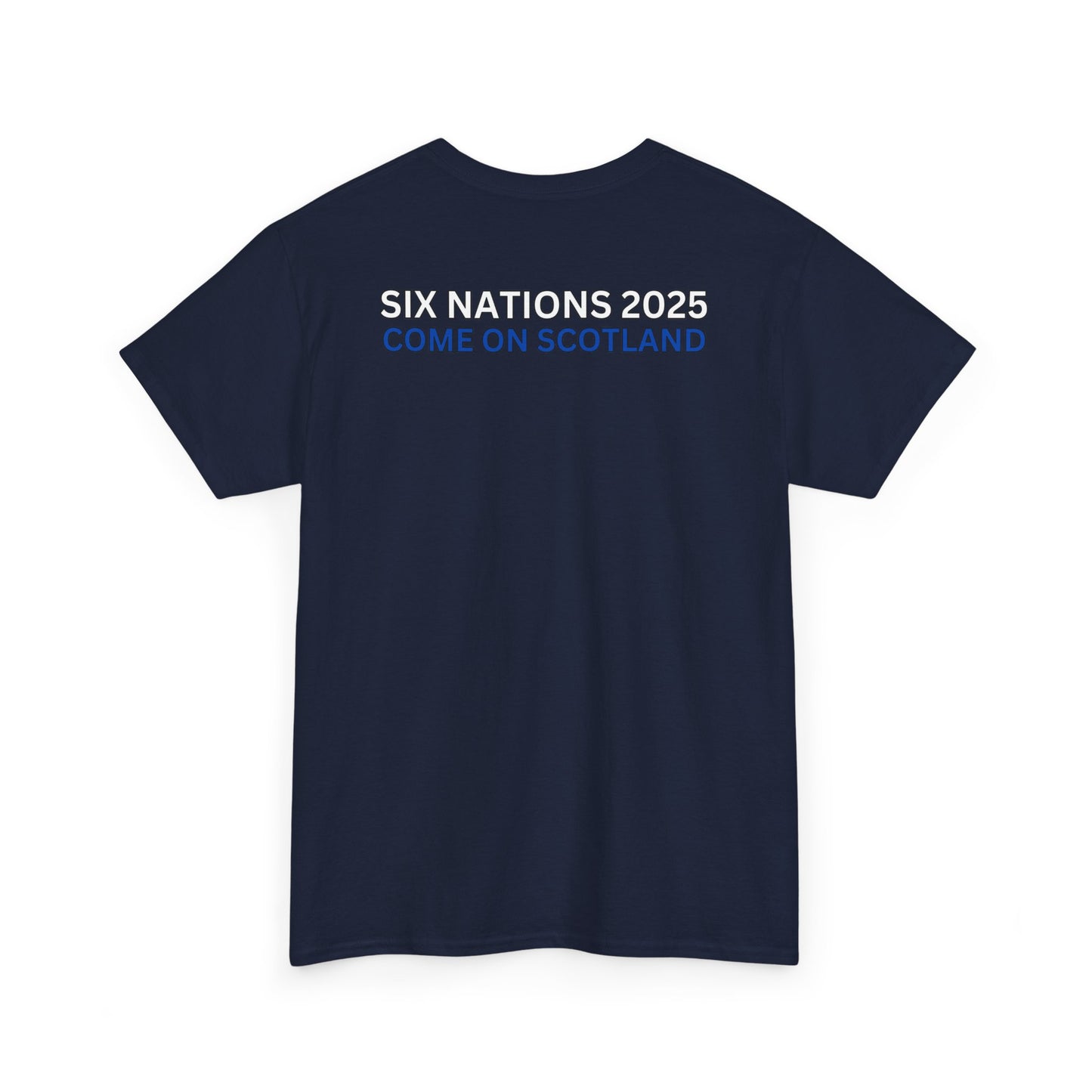 Born to Fight Scotland Rugby Six Nations 2025 T Shirt