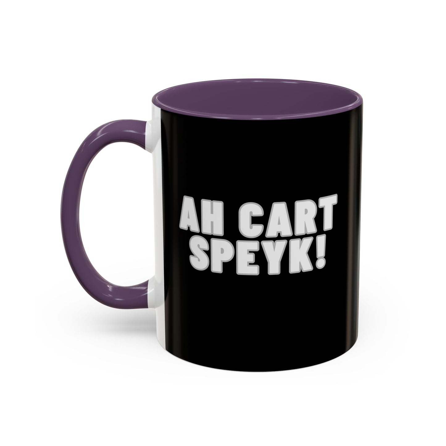 AH CART SPEYK! Black 11oz Mug