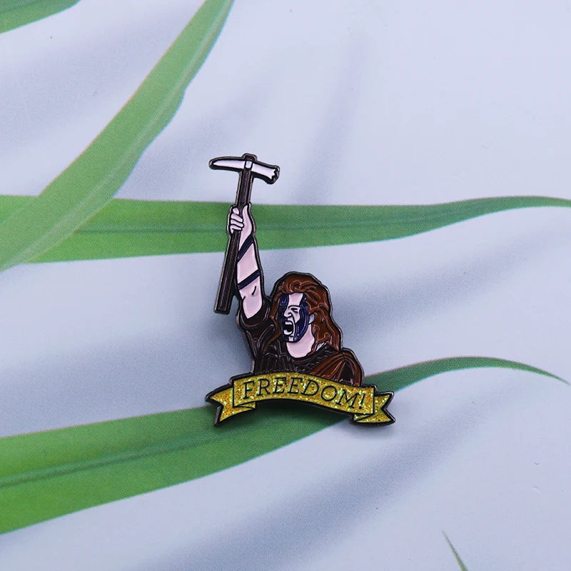 William Wallace Freedom enamel pin