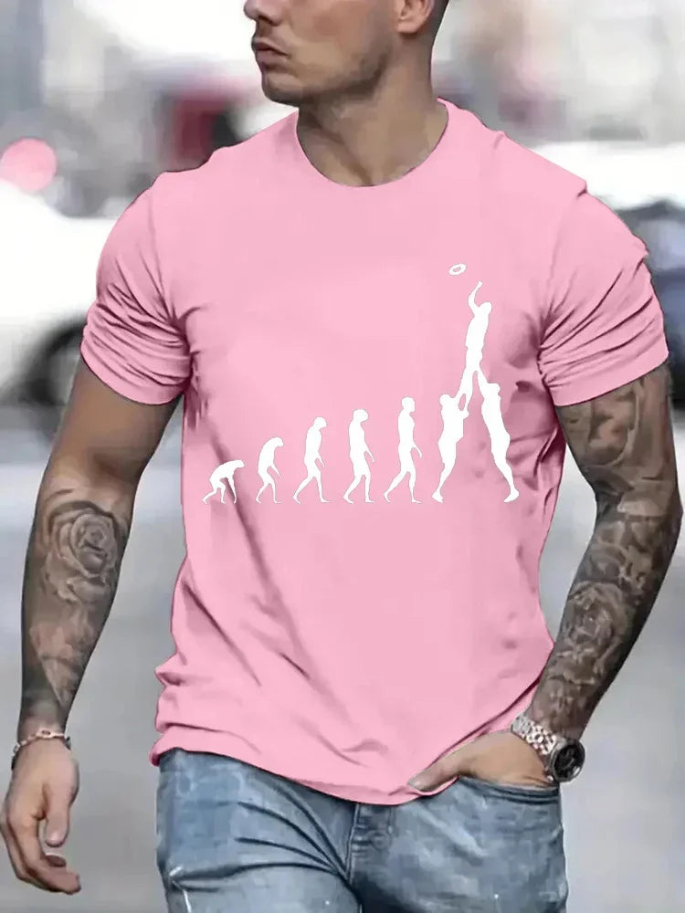 Rugby Evolution Mens T-Shirt