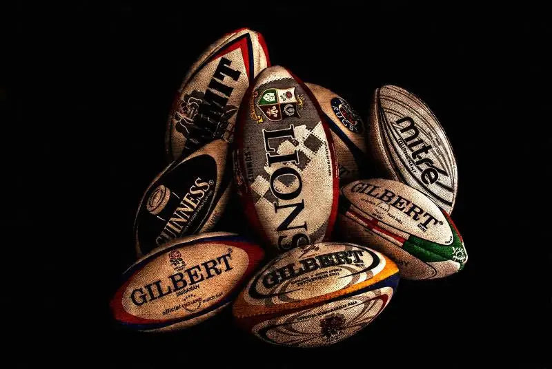 Rugby Balls Art Posters - No Frame