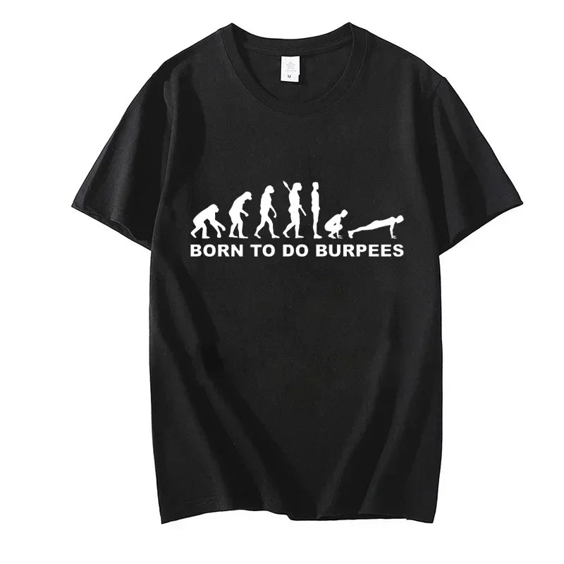 Burpees Evolution Mens T-Shirt