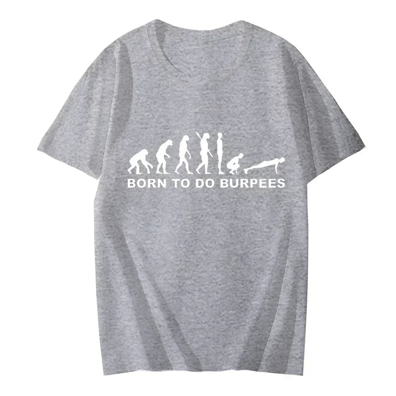 Burpees Evolution Mens T-Shirt