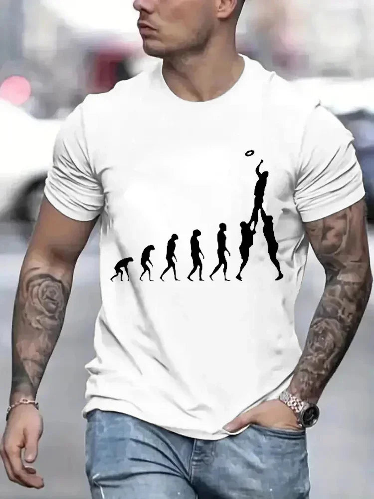 Rugby Evolution Mens T-Shirt