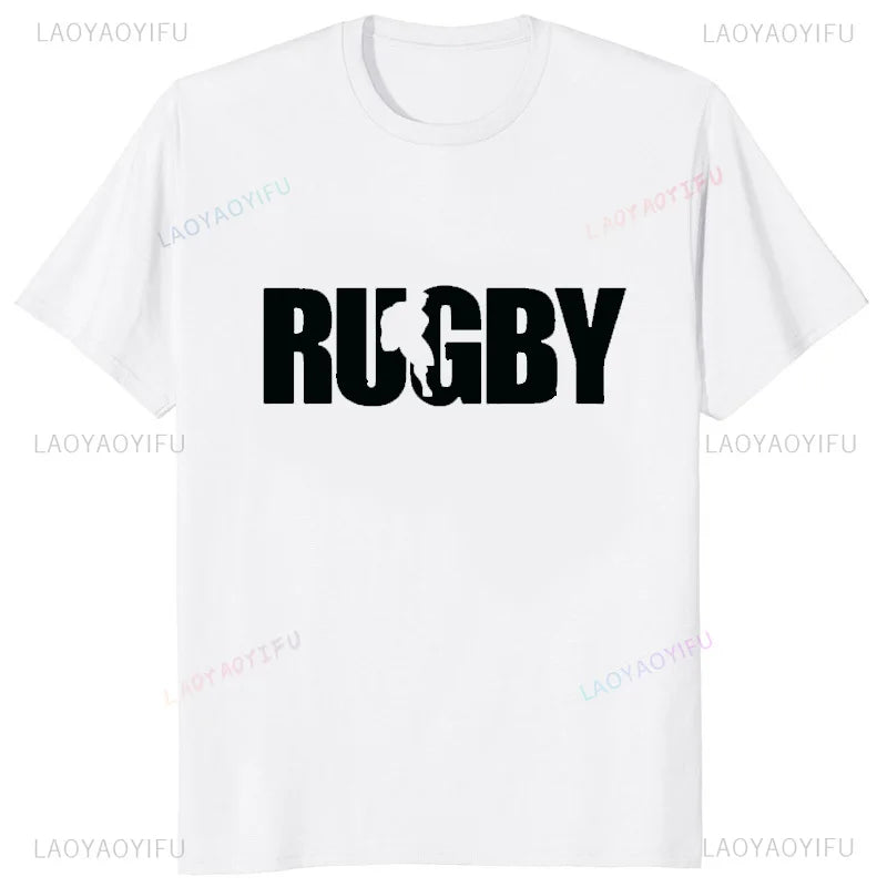 Running Rugby Mens T-Shirt