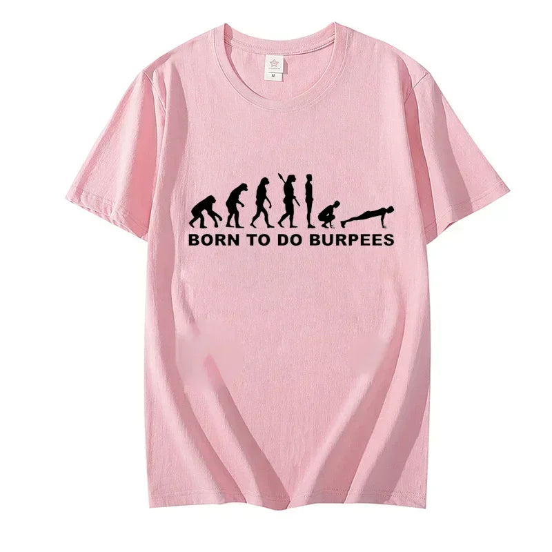 Burpees Evolution Mens T-Shirt