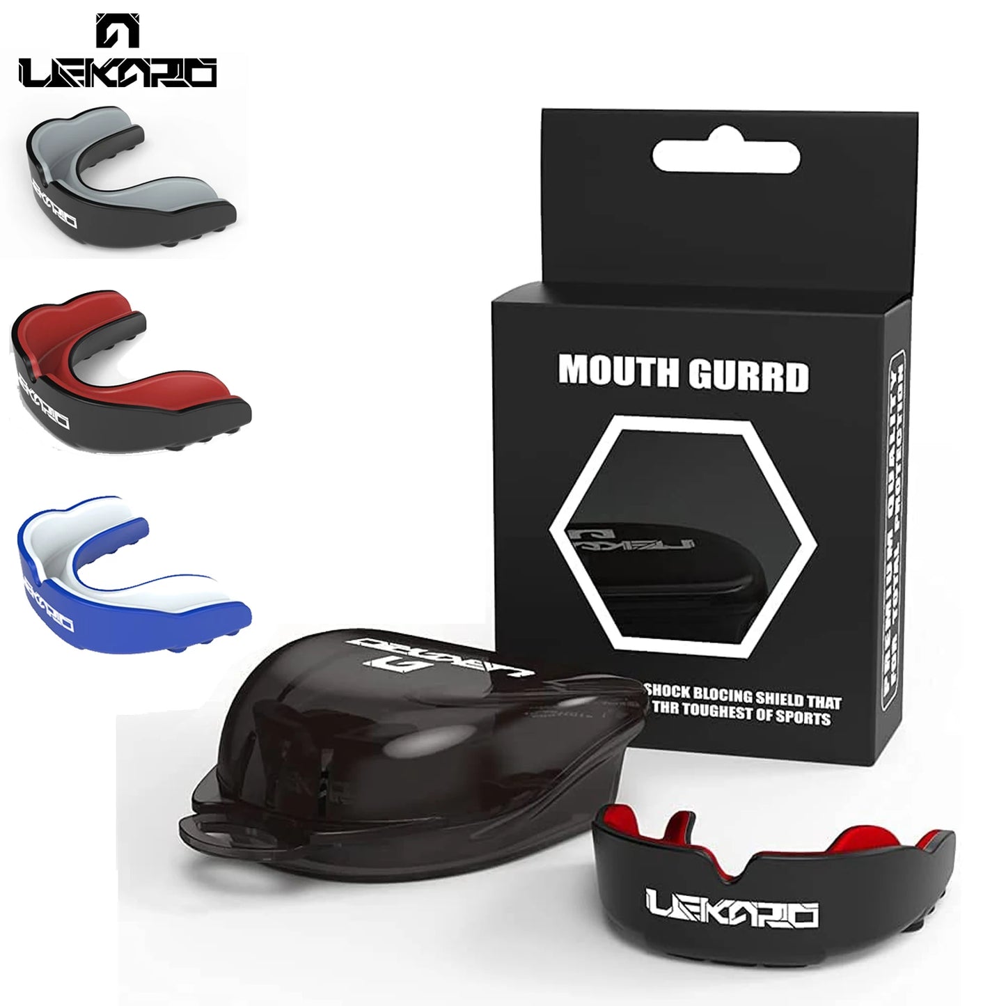 Lekaro Professional Rugby Adult Mouthguard