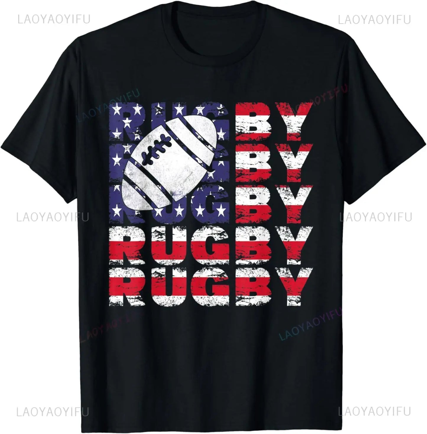 USA Rugby Flag Mens T-Shirt