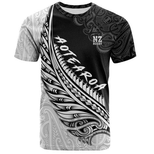 New Zealand Maori AOTEAROA Men's Rugby T-Shirt