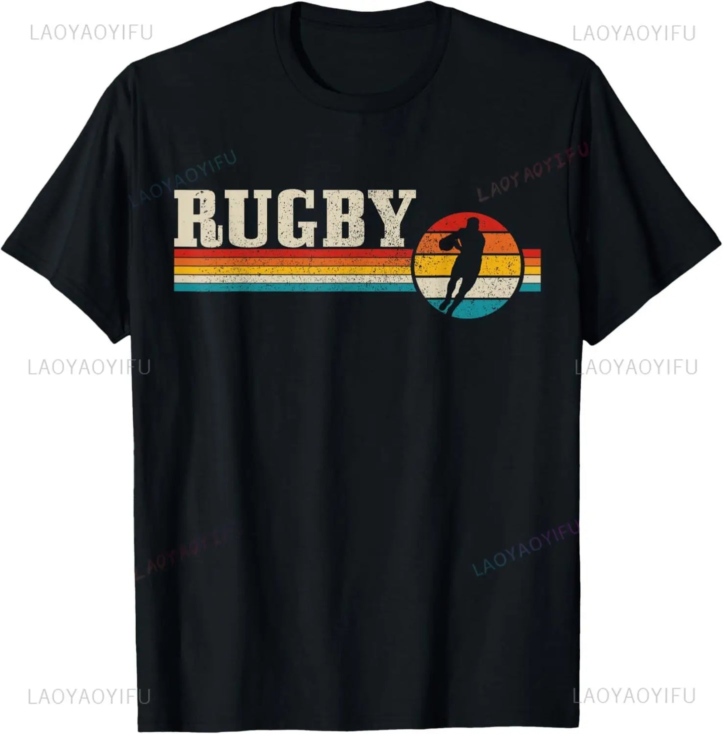 Colourful Summer Rugby 2 Mens T-Shirt