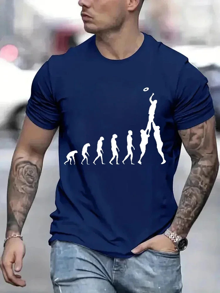 Rugby Evolution Mens T-Shirt