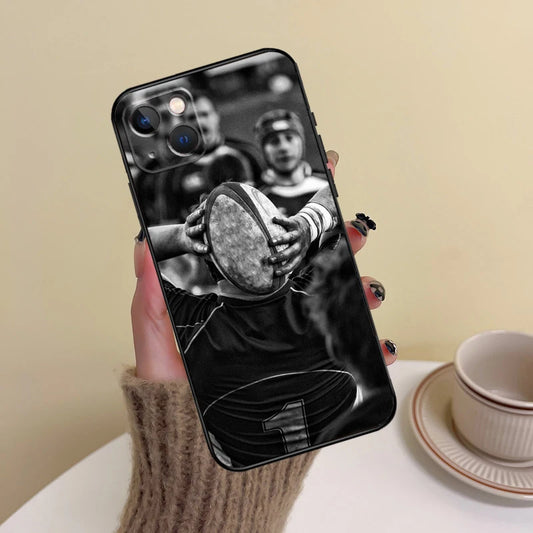 Rugby Lineout Throw iPhone Case