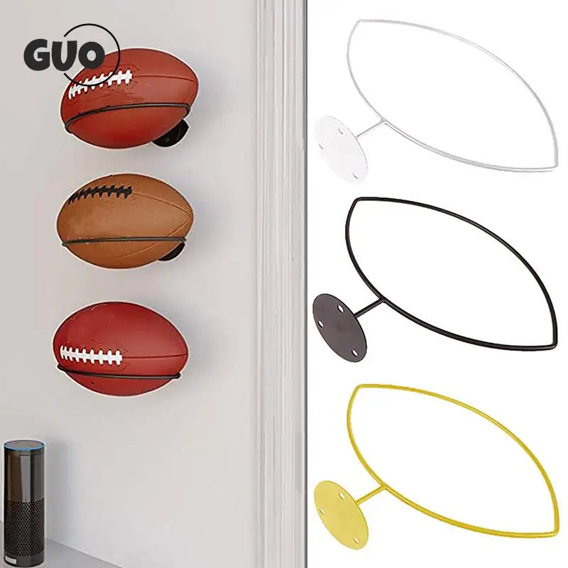 Wall Mounted Rugby Ball Display